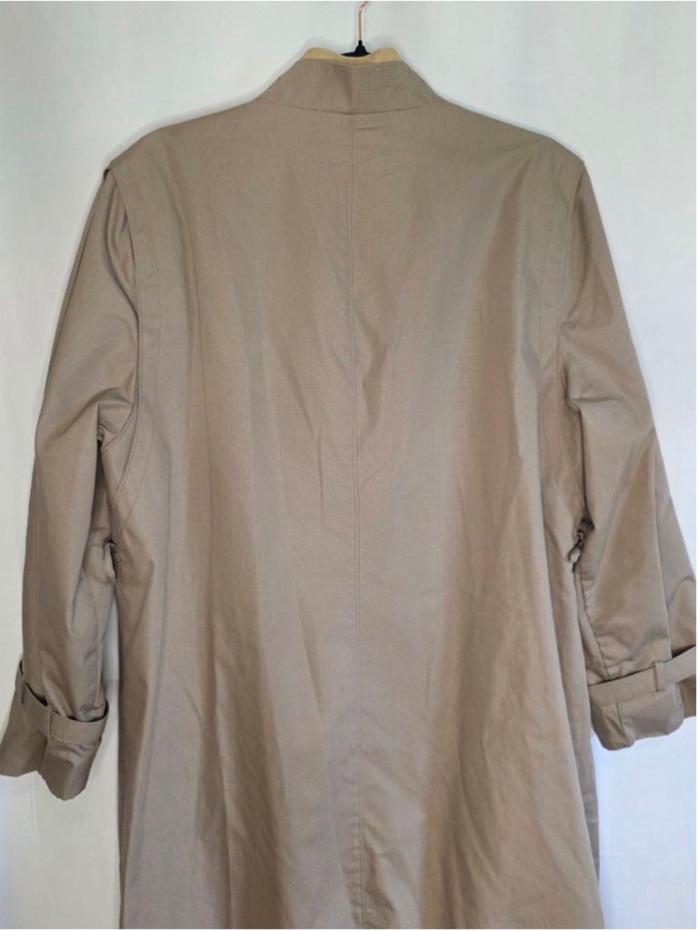 London Fog Beige Trench Coat Size 16 - Picture 5 of 7